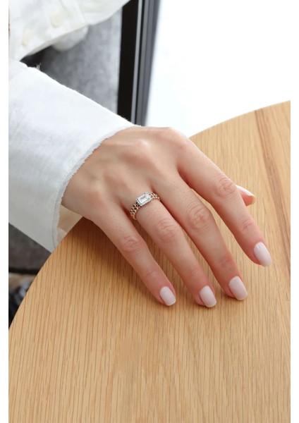 Rose Baget Altın Yüzük fırsatları