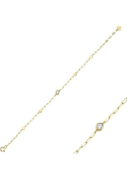 Nisera Idun Ataç Minimal Altın Bileklik