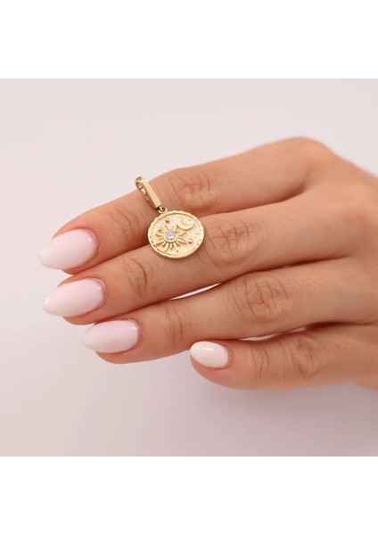 Nisera Myra Altın Charm