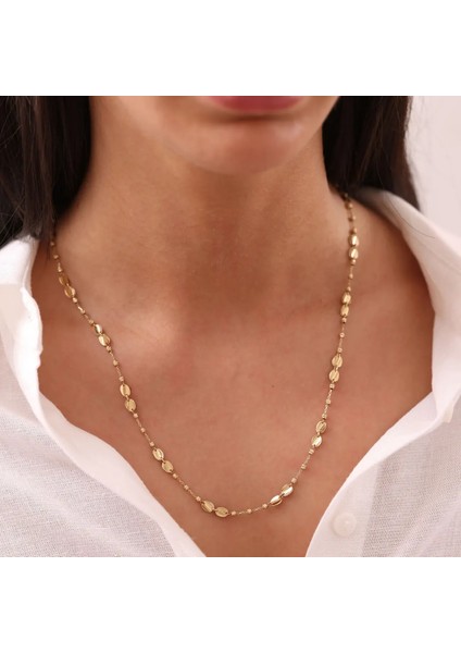 Nisera Pullu Plaka Altın Zincir modelleri