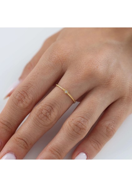 Nisera Sif Yıldız Altın Yüzük