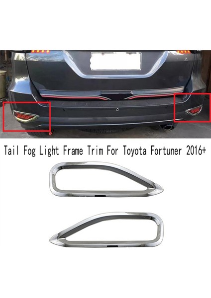 Fortuner 2016+ Için Arka Sis Lambası Kapağı Arka Sis Lambası Çerçevesi (Yurt Dışından) indirimleri
