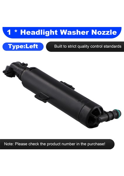 Araba Far Temizleme Yıkama Sıvısı Jet Yıkama Nozulu Sol (Yurt Dışından) fırsatları