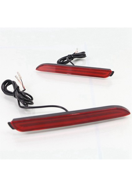 2 Çift LED Arka Tampon Reflektör Kuyruk Fren Işık Çubuğu (Yurt Dışından) modelleri