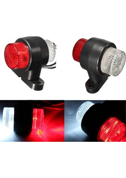 24V Yan Işaret Lambaları 12V Römork Anahat Lambası 2 Adet Için (Yurt Dışından)