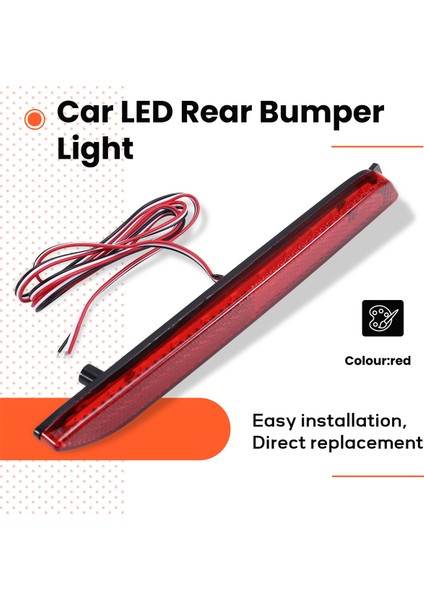 Araba LED Arka Tampon Reflektör Fren Lambası Arka Lambası 81920-08010 (Yurt Dışından) fırsatları