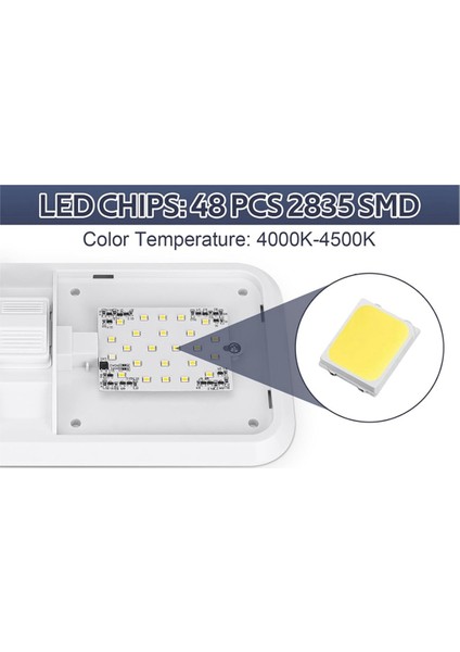 Rv Işıkları Iç Mekan 12V LED 8W Tavan Çift Kubbe Işığı (Yurt Dışından) indirimleri