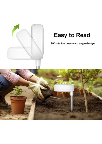 4&#39;ü 1 Arada Toprak Nemi Ölçer Bitki Nem Metre Bahçe/çiftlik/iç Mekan ve Açık Bitkiler Için Toprak Su Ölçer (Yurt Dışından) indirimleri