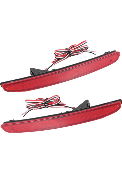 Araba LED Arka Tampon Sis Lambası Fren Lambası Honda Civic Type R Için Dinamik Dönüş Sinyal Reflektörü R 2016-2018 (Yurt Dışından)