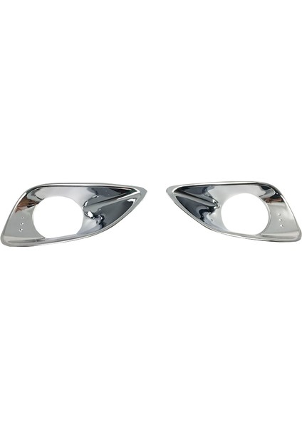 2pcs/set Araba Ön Sis Lambası Kapağı Sopa Toyota Vios Için Abs Krom Çerçeve Trim Kiti 2008- 2011 Araba Süslemeleri (Yurt Dışından)