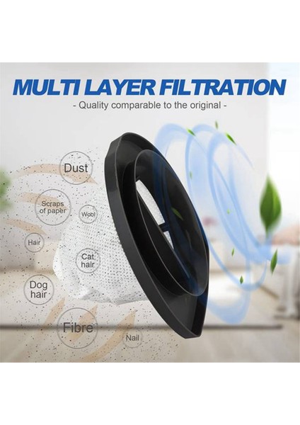 Bissell 2030/2030/20306/20307/2030/20H2030V/2030X/2030Z Vakum Aksesuarları Için 12PCS Hepa Filtre ve Filtre Pamuk (Yurt Dışından) fiyatları