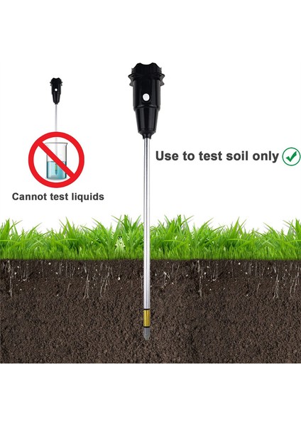 Uzun Prob Derin Toprak Ph Nem Metre 2 In-1 In-1 Tester Profesyonel Test Higometresi Büyük Pot Bitkileri Bahçe Çiftçiliği (Yurt Dışından) modelleri