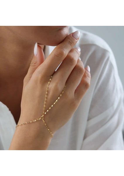 Nisera Eternia Minimal Altın Şahmeran fırsatları