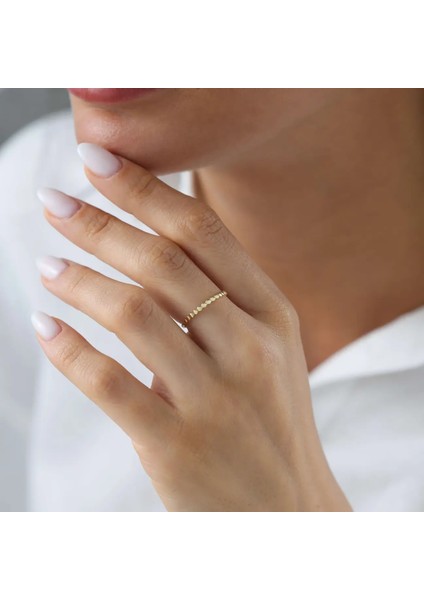 Nisera Halo Petek Altın Yüzük fırsatları