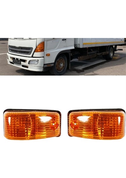 1 Çift Dönüş Sinyali Işığı Çamurluk Işık Kapısı Yan Işığı Hino Ranger Pro 500 700 Serisi Fc Fd Gd Fg Fl Fm 2003-2017 (Yurt Dışından) fiyatları