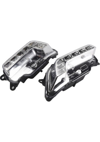 Araba Ön LED Gündüz Çalışma Işığı Drl Sinyal Işığı Mercedes W212 E300 E350 E500 E550 09-13 2128200756 2128200856 (Yurt Dışından)