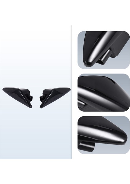 2pcs Füme Araba Dinamik LED Yan Işaretleyici Dönüş Sinyali Işığı Bmw X3 F25 X5 E70 X6 E71 E72 2008-2014 (Yurt Dışından) fırsatları