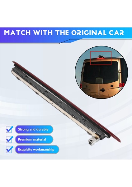Mercedes Sprinter / Crafter 2006-2019 Için LED Arka Yüksek Fren Arka Işık Lambası 3. Üçüncü Fren Durdurma Işığı (Yurt Dışından) indirimleri