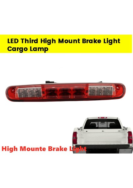 Araba LED Üçüncü Yüksek Montaj Fren Lambası 25890530 Chevrolet Için Silverado Gmc Sierra 2007-2013 3. Fren Durdurma Arka Lamba Lambası (Yurt Dışından) indirimleri