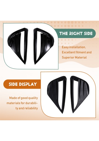 Tesla Model Y 2021-23,A Için Sis Lambası Rüzgar Bıçağı Spoiler Kaplaması (Yurt Dışından) indirimleri