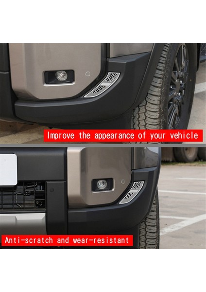 Araba Ön Sis Lambası Alt Kapak Sis Lambası Toyota Prado LC250 2024 Gümüş Için Alt Izgara Trim Kapak (Yurt Dışından) modelleri