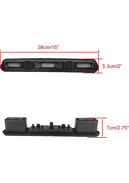 LED Üçüncü Fren Işığı Ford Bronco 2021 2022 2023 Yüksek Montaj Işık 3. Fren Lambası Arka Durdur Işık Kuyruk Lambası (Yurt Dışından) indirimleri
