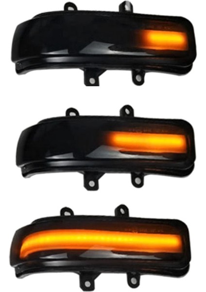 Araba LED Dinamik Dönüş Sinyali Işık Yan Ayna Toyota Için Yanıp Sözde Işık Rav4 Previa Alphard Noah Voxy 4runner (Yurt Dışından) fiyatları
