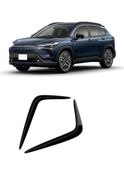 Toyota Corolla Cross 2025 Dış Aksesuarlar Için Araba Ön Sis Far Çerçevesi Kapak Döşeme (Yurt Dışından) indirimleri