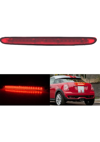 Araba Üçüncü Fren Işığı Durdurma Lambası Yüksek Montajlı Fren Işığı Durdurma Sinyal Lambası Mini R58 2012-2015 (Yurt Dışından) modelleri