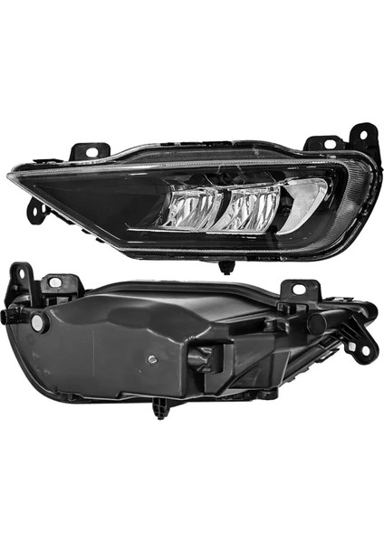 Araba Ön LED Sis Lambası Volvo Için Boz Anti Işık XC60 XC90 S90 V90 LED Gündüz Çalışma Sürüş Lambası 31434666 31395865 L (Yurt Dışından) modelleri