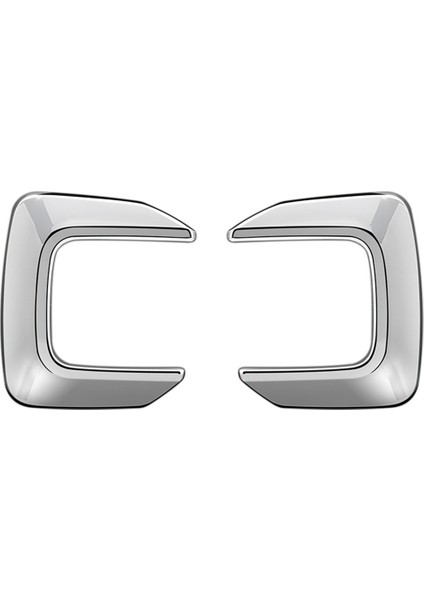 Araba Ön Sis Farları Kuzdan Çıkartma Honda Wrv 2024 Japonca Versiyon Sis Lambası Göz Kapağı Kap Kapağı Gümüş (Yurt Dışından)