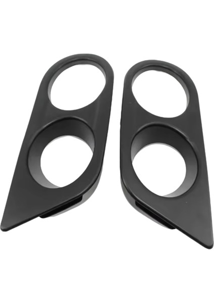 Araba Ön Sis Fark Çerçeve Çift Delikli Sis Lambası Trim Kapak Bmw 3 Serisi E46 M3 2001-2006 (Yurt Dışından)