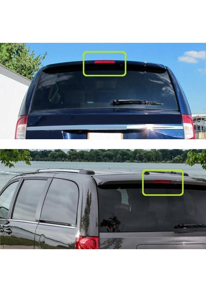 3. Fren Işığı High Mount Stop Işığı Chrysler Town &amp; Country Dodge Grand Caravan 2008-2019 68083906AC (Yurt Dışından) modelleri