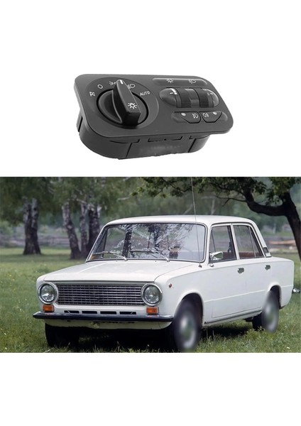 Far Kafası Lambası Fog Control Switch Sis Lambası Kombinasyonu Kontrol Anahtarı 471.3769 4713769 Lada Için (Yurt Dışından) fiyatları