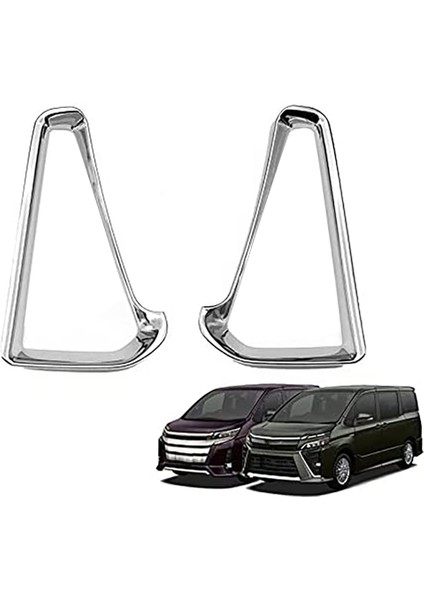 Toyota Noah/voxy 80 Serisi Değiştirilmiş Arka Sis Lambası Dekoratif Parlak Çerçeve Gümüş (Yurt Dışından) fiyatları