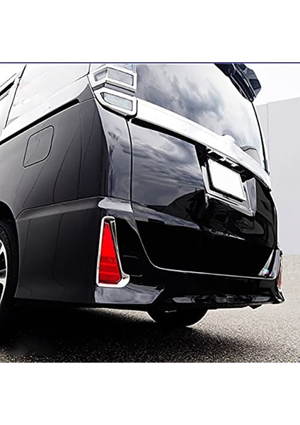 Toyota Noah/voxy 80 Serisi Değiştirilmiş Arka Sis Lambası Dekoratif Parlak Çerçeve Gümüş (Yurt Dışından) fırsatları