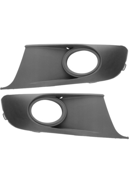 Ön Tampon Aşağı Izgara Sisli Işık Lambası Çerçeve Touran Caddy Için Delik ile Kapak 2010-2014 2K5853665A 2K5853666A (Yurt Dışından)