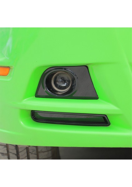 Ford Mustang Için 2010-2014 Araba Ön Sis Lambası Kapağı Kaplama Süslemesi Etiket Aksesuarları (Yurt Dışından) fiyatları