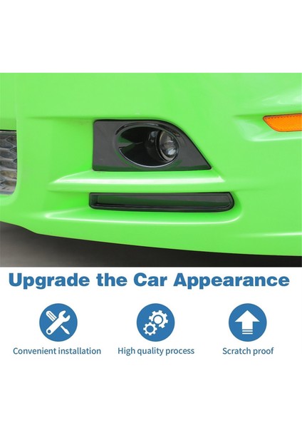 Ford Mustang Için 2010-2014 Araba Ön Sis Lambası Kapağı Kaplama Süslemesi Etiket Aksesuarları (Yurt Dışından) fırsatları