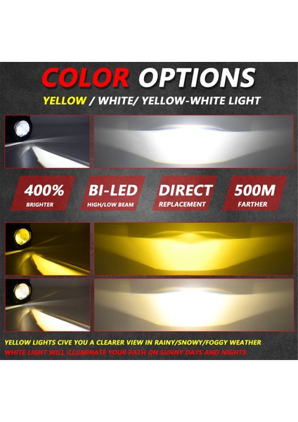 3 Inç LED Deniz Feneri Projektör Daf Kamyonu Için Bifokal Lens Hıd Bı-Xenon Yüksek+Parlak Lens Kamyon Sis Lambası Için Düşük Işın (Yurt Dışından) indirimleri