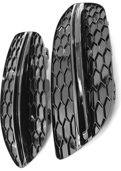 Araba Siyah Ön Tampon Izgara Sis Lambası Kapakları Mercedes Benz C-Serisi W205 205851623 2058851523 205850823 (Yurt Dışından) indirimleri