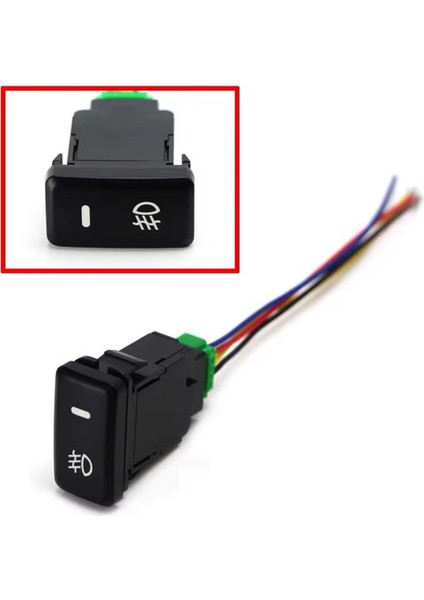 2 Pcs Otomatik Retrofit Switch Su Geçirmez Toyota Lexus Beyaz Işık Için 4 Hat Sis Lambası Anahtarı (Yurt Dışından) fiyatları