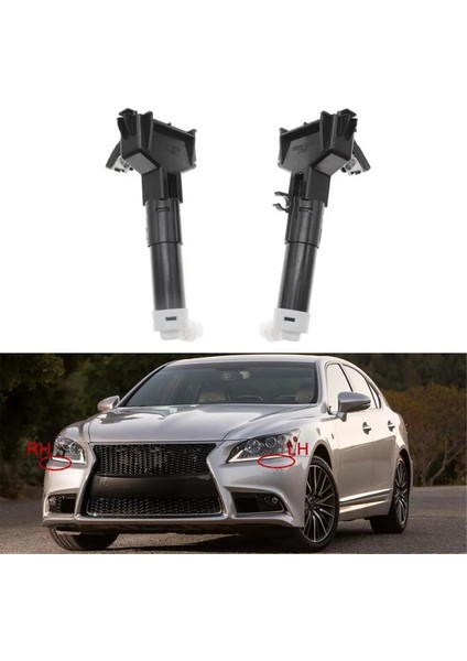 LS460 LS460L 2013-2017 Için Sol Far Yıkama Memesi (Yurt Dışından)