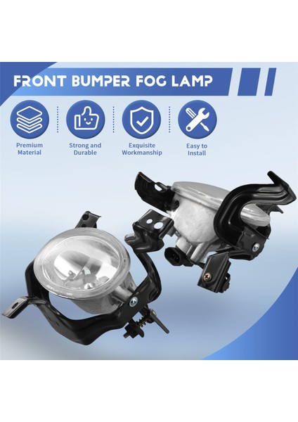 2010 2011 Sis Farları Için Ön Tampon Sis Lambası Işığı (Yurt Dışından) indirimleri