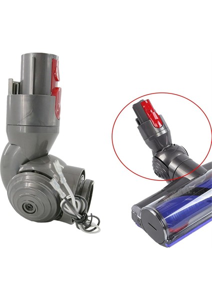 Dyson V8 V10 Zemin Fırçası Başkanı Aksesuarları Değiştirme Konnektörü Vakum Temizleyici Doğrudan Sürücü Kafası Bağlantı Kafası (Yurt Dışından) modelleri