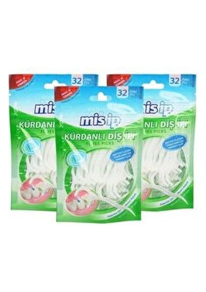 Kürdanlı Diş İpi Aromasız 32'li Paket Diş Temizliği İçin Pratik Çözüm fırsatları