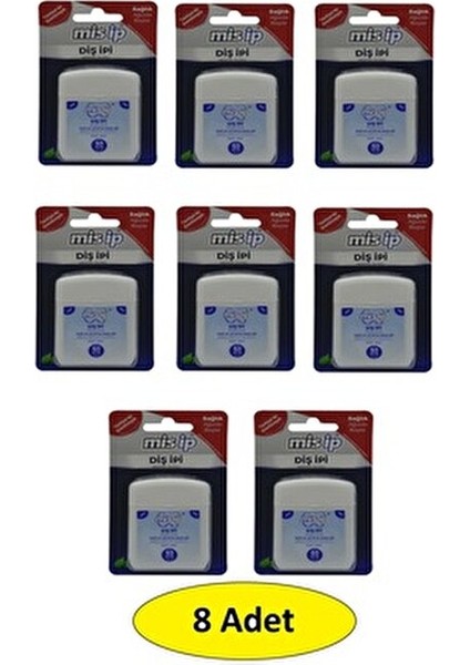 Diş Ipi Naneli 50 Metre 8 Adet ( 1 Kutu ) fiyatları