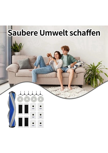 Ecovacs Için T30 Pro / T30 Pro Omni / Yeedi M12 Pro+ Ana Silindir Yan Fırça Hepa Filtre Mop Padleri Toz Torbaları Yedek Parçalar (Yurt Dışından) indirimleri