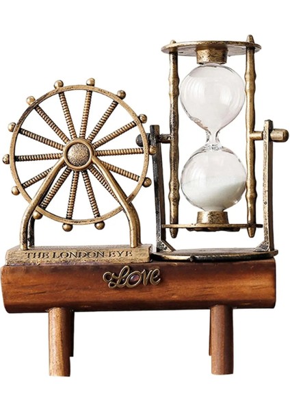 Dekoratif Dönme Dolap Biblolu Kum Saati modelleri