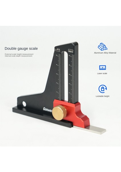 Ganwei, Yükseklik Göstergesi, Testere Tablosu ve Cetvel Kesme Makinesi Ayarı Için Derinlik Ölçüm Aracı, Yükseklik Göstergesi Ölçüm Aleti (Yurt Dışından) fiyatları